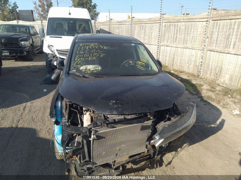 2016 Honda Cr-V VIN: 2HKRM4H53GH101758 Lot: 11991830