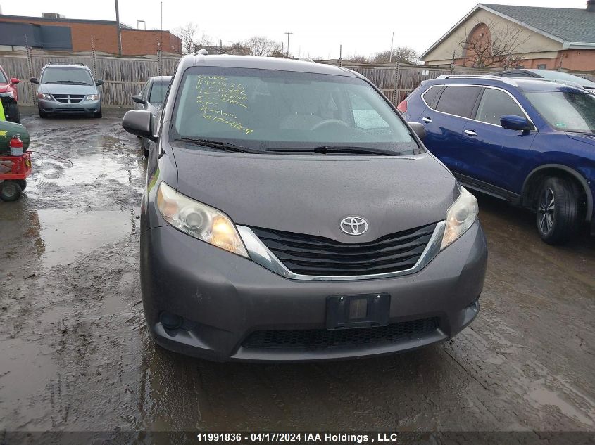 2013 Toyota Sienna Le VIN: 5TDKA3DC1DS016996 Lot: 11991836