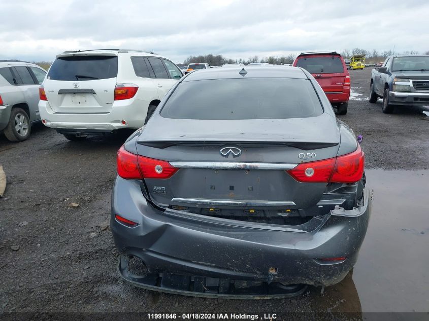 2015 Infiniti Q50 VIN: JN1BV7AR8FM415586 Lot: 11991846