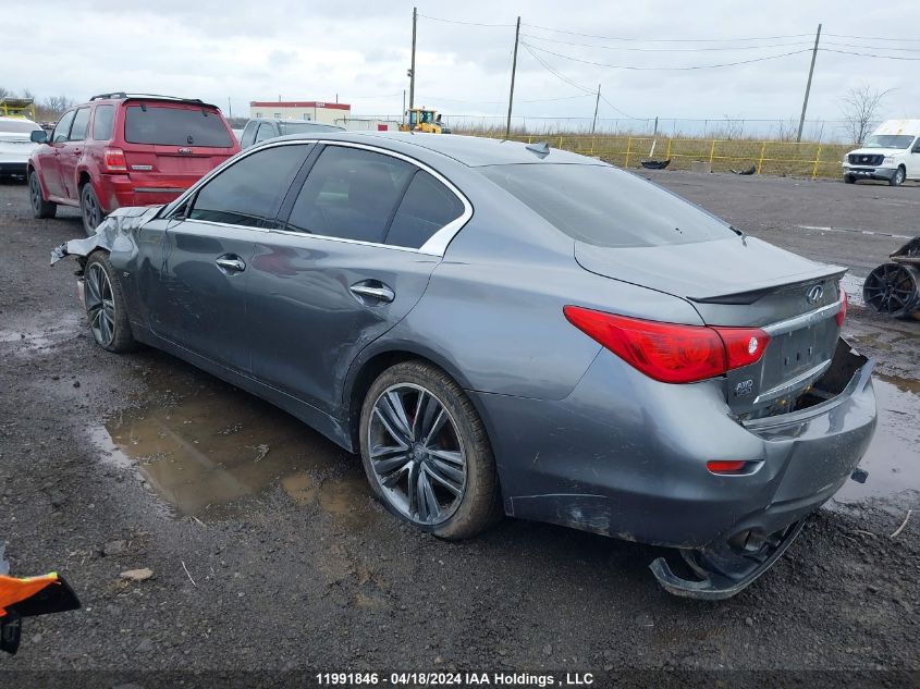 2015 Infiniti Q50 VIN: JN1BV7AR8FM415586 Lot: 11991846