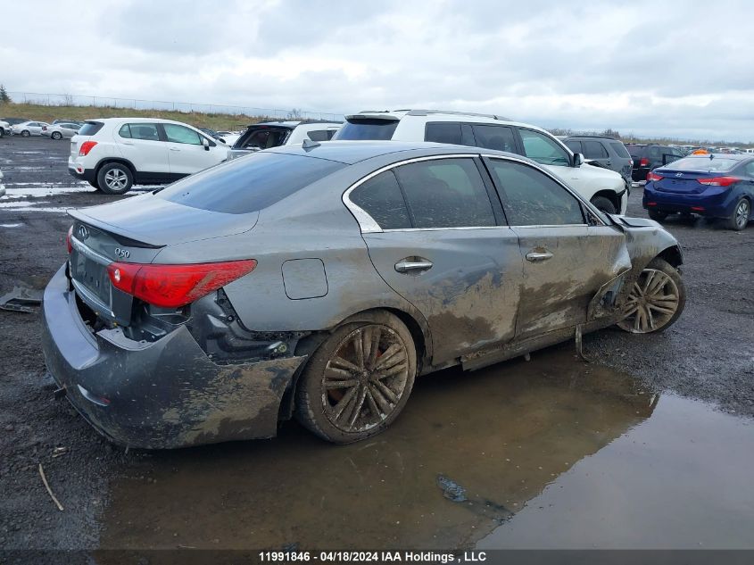 2015 Infiniti Q50 VIN: JN1BV7AR8FM415586 Lot: 11991846