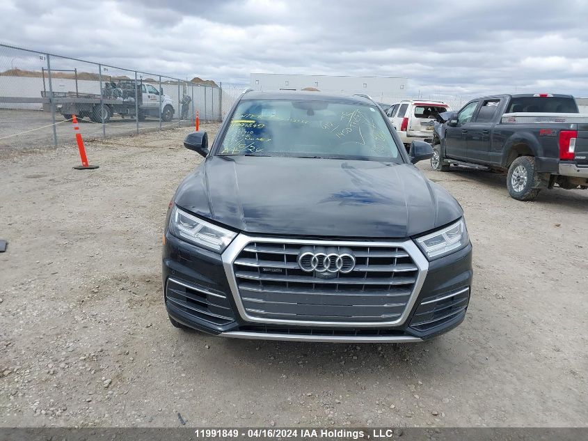 2018 Audi Q5 VIN: WA1CNAFY0J2021710 Lot: 11991849