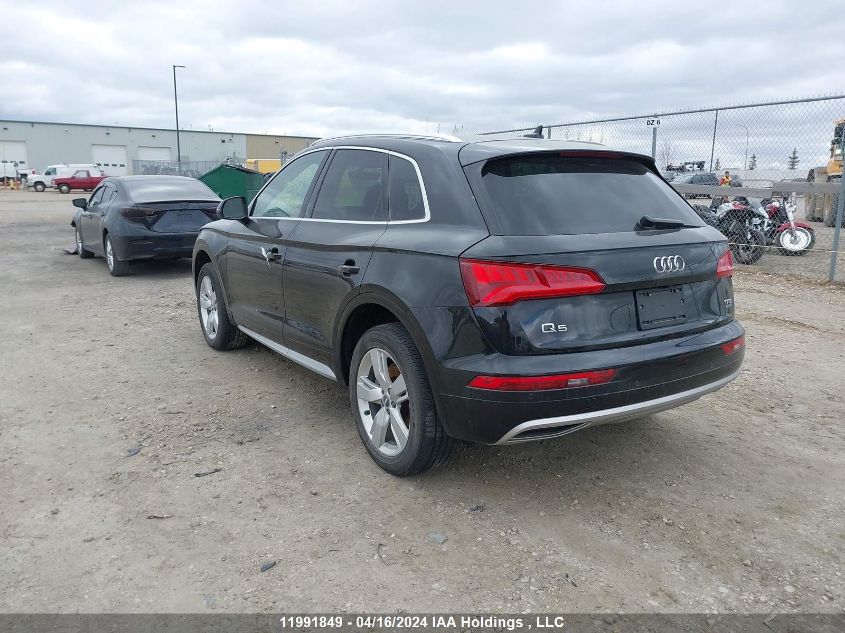 2018 Audi Q5 VIN: WA1CNAFY0J2021710 Lot: 11991849