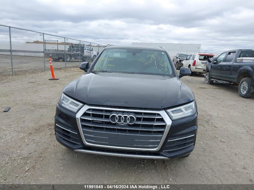 2018 Audi Q5 VIN: WA1CNAFY0J2021710 Lot: 11991849