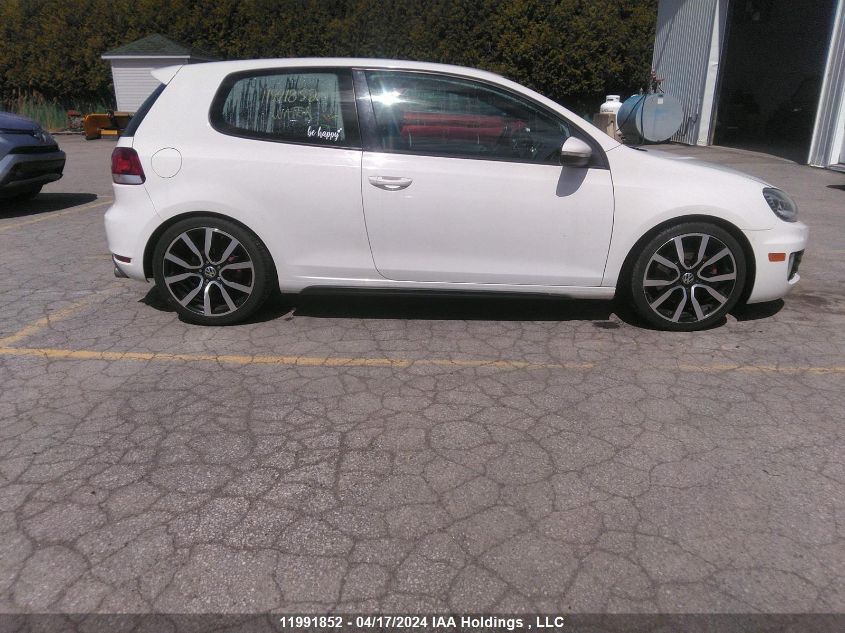 2013 Volkswagen Gti VIN: WVWEV7AJ3DW049591 Lot: 11991852