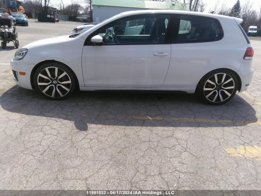 2013 Volkswagen Gti VIN: WVWEV7AJ3DW049591 Lot: 11991852