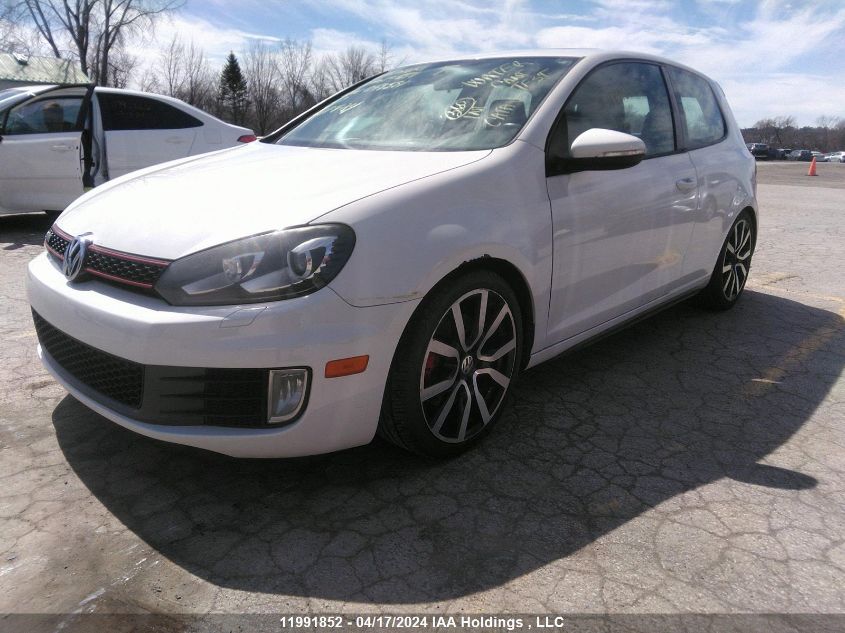 2013 Volkswagen Gti VIN: WVWEV7AJ3DW049591 Lot: 11991852