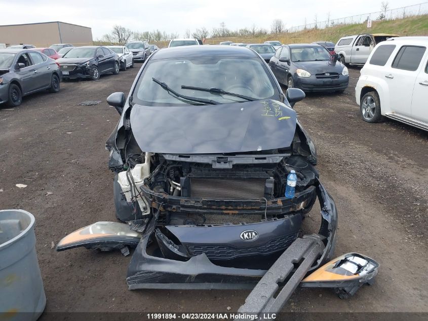 2013 Kia Rio VIN: KNADM5A33D6874225 Lot: 11991894