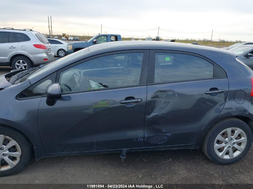 2013 Kia Rio VIN: KNADM5A33D6874225 Lot: 11991894