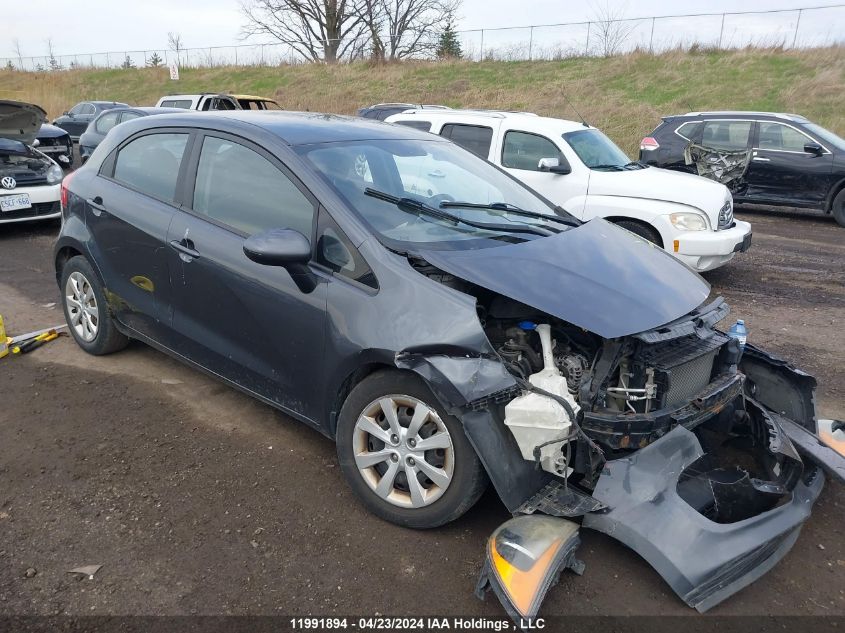 2013 Kia Rio VIN: KNADM5A33D6874225 Lot: 11991894