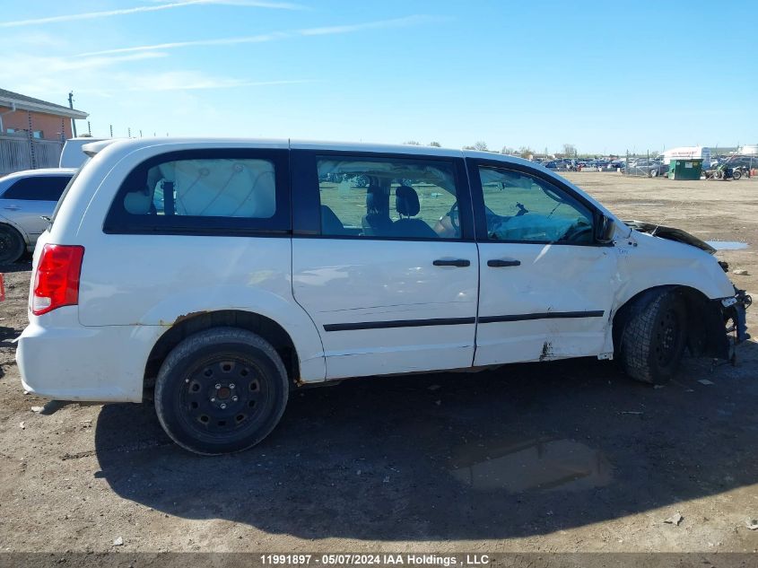 2013 Dodge Grand Caravan Se/Sxt VIN: 2C4RDGBG9DR822192 Lot: 11991897
