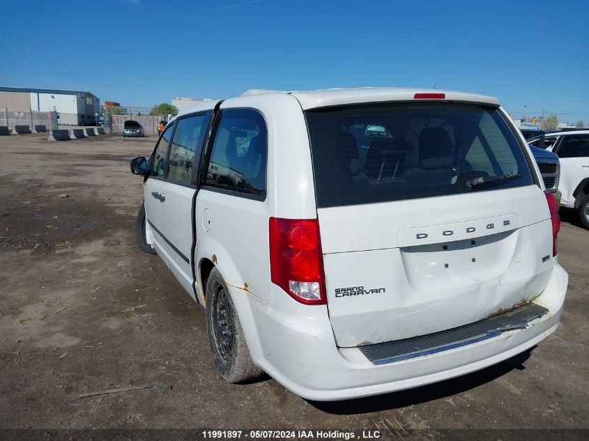 2013 Dodge Grand Caravan Se/Sxt VIN: 2C4RDGBG9DR822192 Lot: 11991897