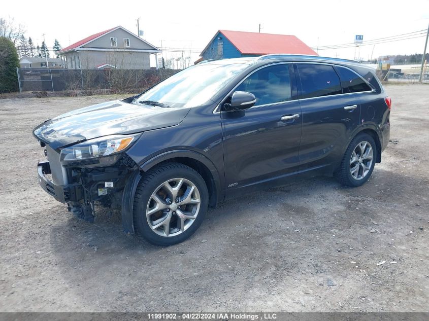 2018 Kia Sorento Sx/Sx Limited VIN: 5XYPKDA59JG345940 Lot: 11991902