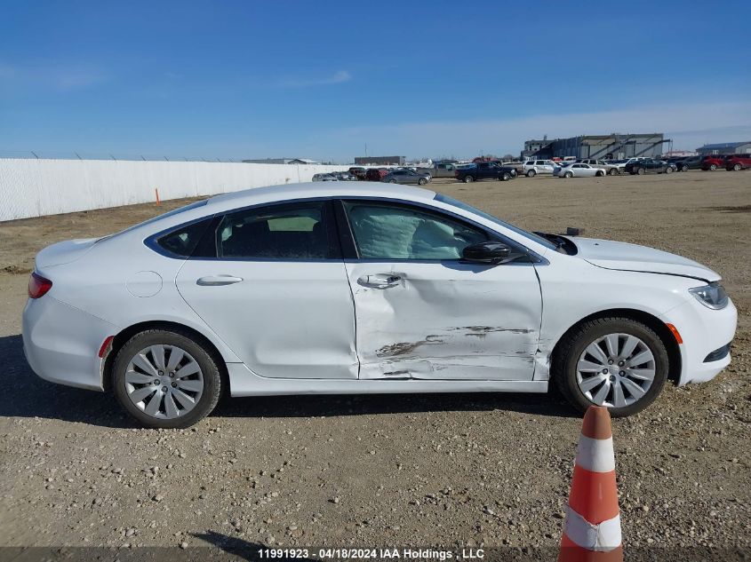 2016 Chrysler 200 Lx VIN: 1C3CCCFB8GN197760 Lot: 11991923