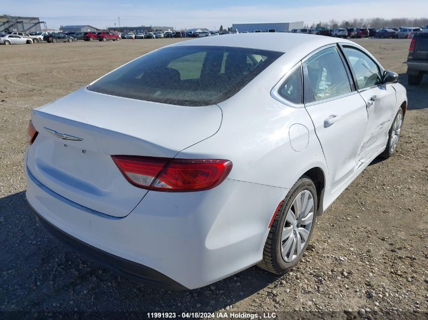 2016 Chrysler 200 Lx VIN: 1C3CCCFB8GN197760 Lot: 11991923