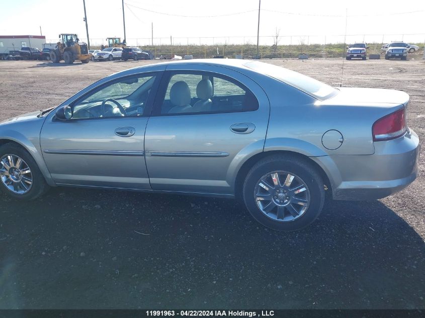 2005 Chrysler Sebring Limited VIN: 1C3EL66R65N554583 Lot: 11991963