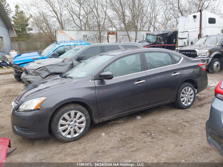 2013 Nissan Sentra VIN: 3N1AB7AP0DL627845 Lot: 11991973