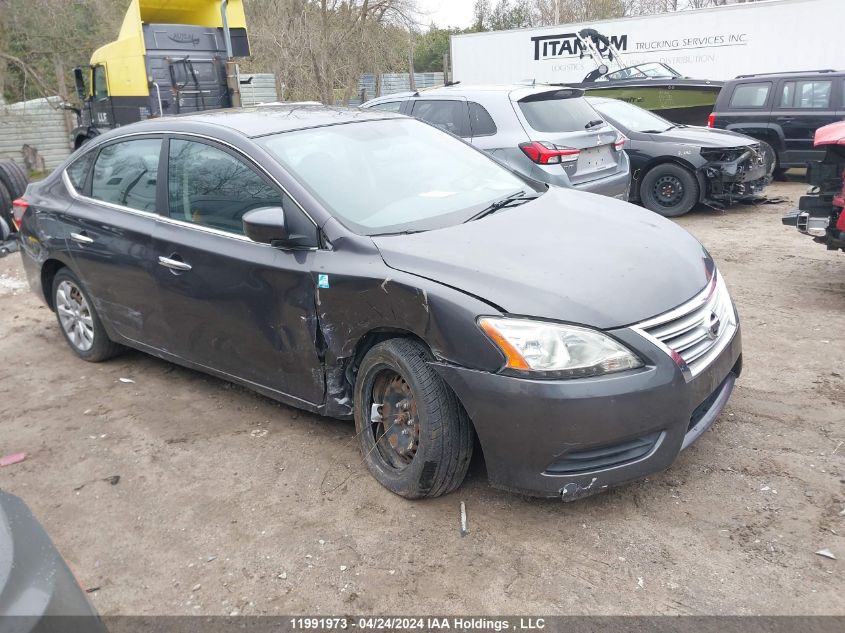 2013 Nissan Sentra VIN: 3N1AB7AP0DL627845 Lot: 11991973