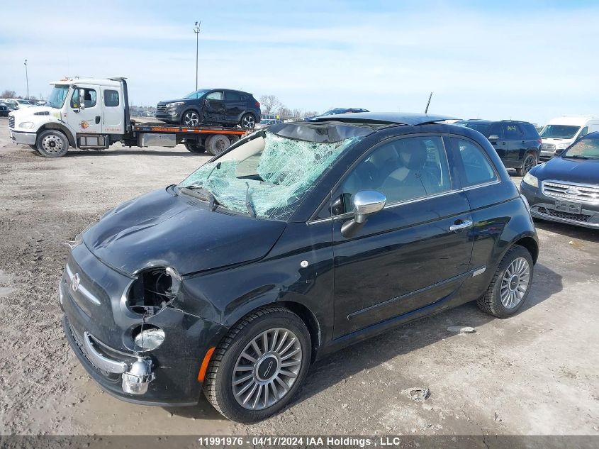 2014 Fiat 500 VIN: 3C3CFFCR3ET269939 Lot: 11991976