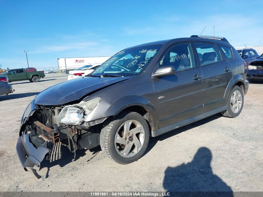 2006 Pontiac Vibe VIN: 5Y2SL65806Z454187 Lot: 11991981