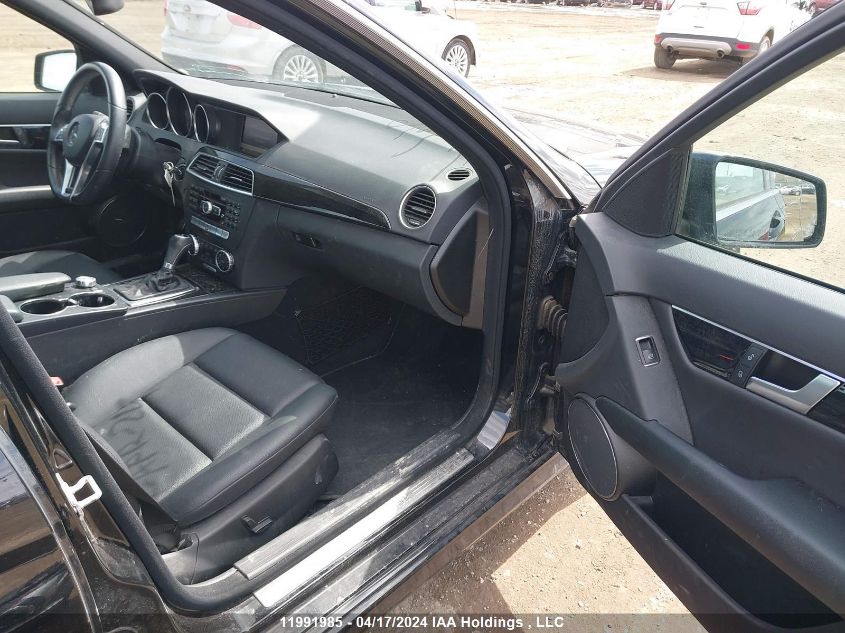 2012 Mercedes-Benz C-Class VIN: WDDGF8BB1CA620578 Lot: 39236284