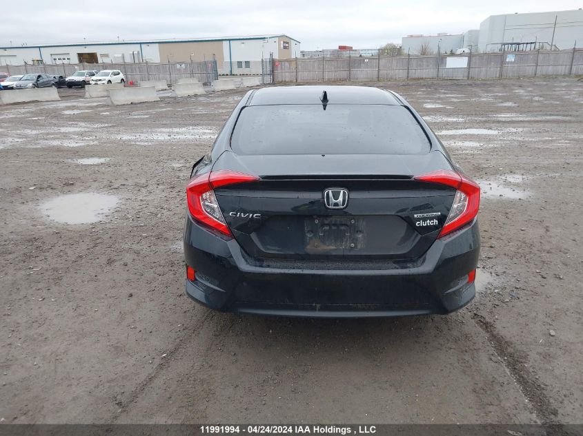 2018 Honda Civic Touring VIN: 2HGFC1F98JH106384 Lot: 11991994