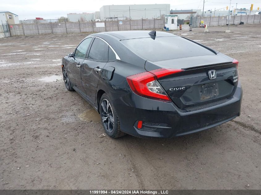 2018 Honda Civic Touring VIN: 2HGFC1F98JH106384 Lot: 11991994