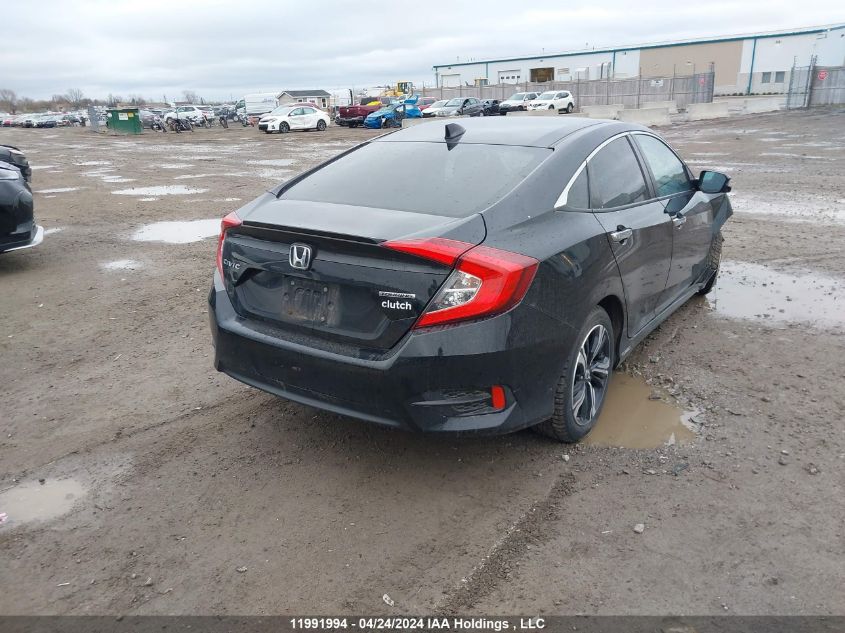 2018 Honda Civic Touring VIN: 2HGFC1F98JH106384 Lot: 11991994