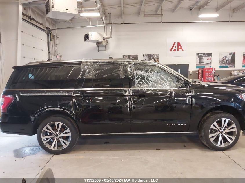 2021 Ford Expedition Max Platinum VIN: 1FMJK1MT4MEA14514 Lot: 11992009