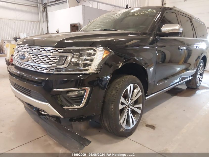 2021 Ford Expedition Max Platinum VIN: 1FMJK1MT4MEA14514 Lot: 11992009