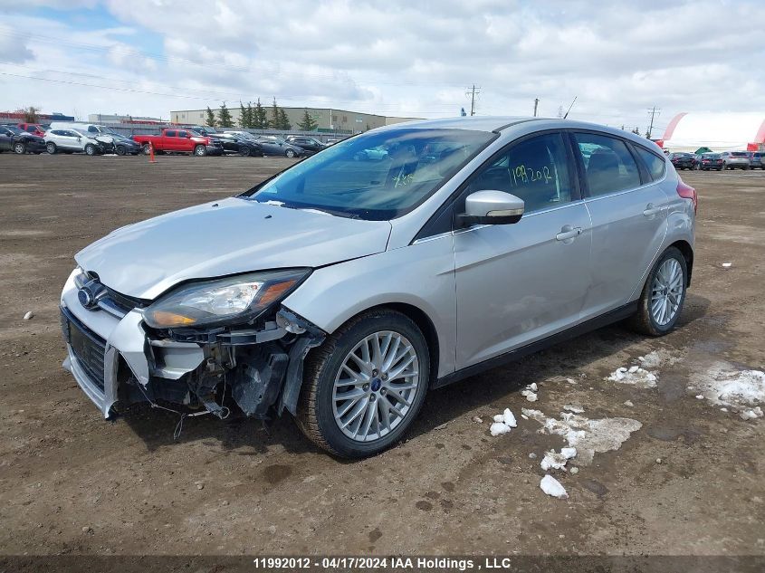 2012 Ford Focus Titanium VIN: 1FAHP3N23CL143785 Lot: 11992012