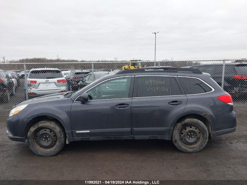 2012 Subaru Legacy Outback VIN: 4S4BRGBC0C3242851 Lot: 11992021