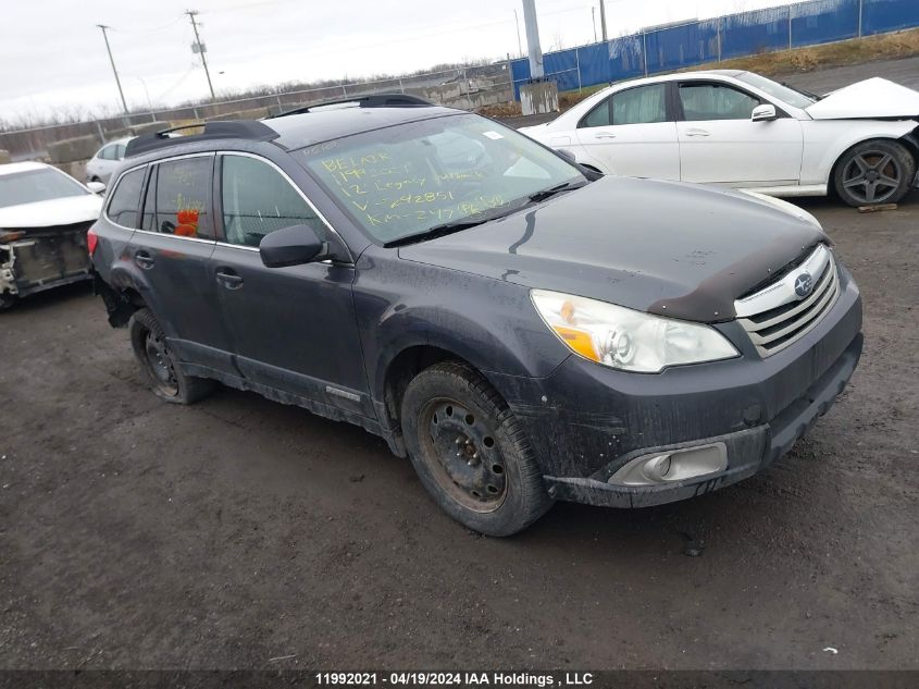 2012 Subaru Legacy Outback VIN: 4S4BRGBC0C3242851 Lot: 11992021