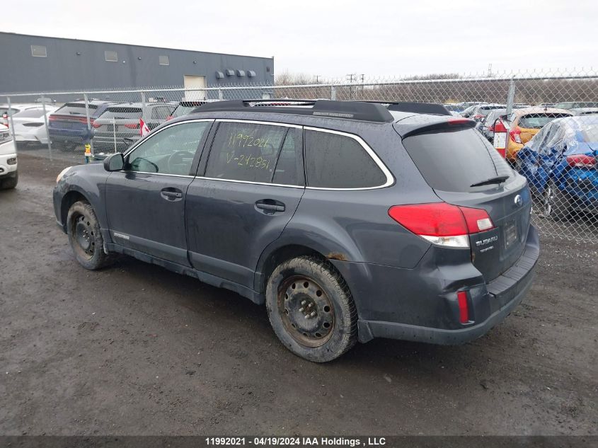 2012 Subaru Legacy Outback VIN: 4S4BRGBC0C3242851 Lot: 11992021