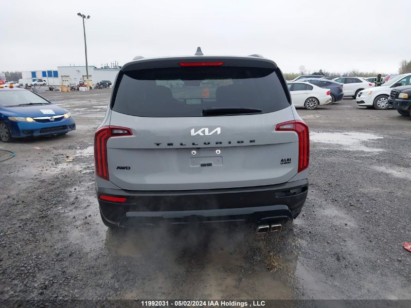 2022 Kia Telluride Sx VIN: 5XYP5DHCXNG206773 Lot: 11992031