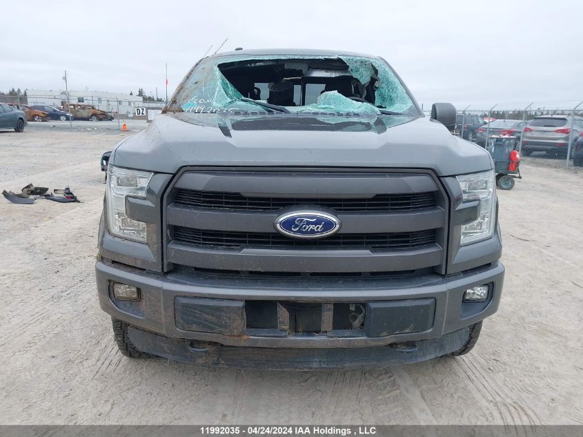 2016 Ford F-150 Lariat VIN: 1FTEW1EF0GFC69288 Lot: 11992035