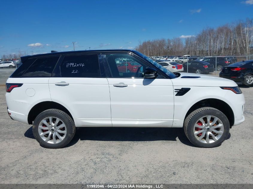 2022 Land Rover Range Rover Sport VIN: SALWS2RU0NA232310 Lot: 11992046