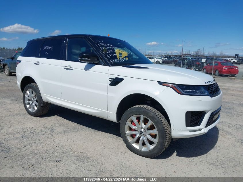 2022 Land Rover Range Rover Sport VIN: SALWS2RU0NA232310 Lot: 11992046