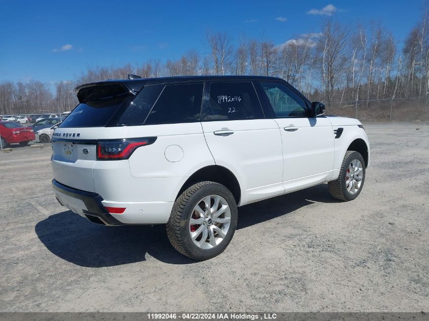 2022 Land Rover Range Rover Sport VIN: SALWS2RU0NA232310 Lot: 11992046