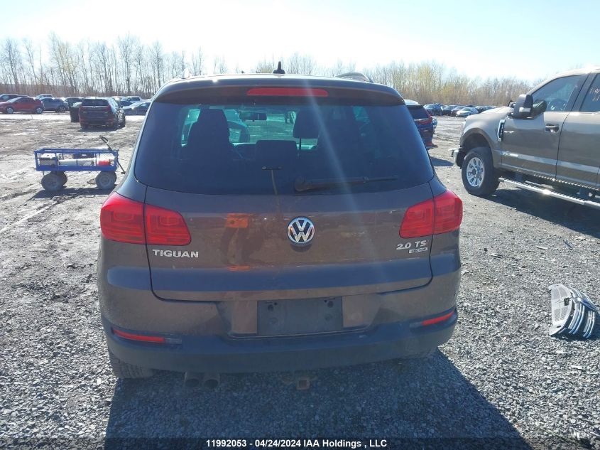 2015 Volkswagen Tiguan VIN: WVGJV7AX6FW021057 Lot: 11992053