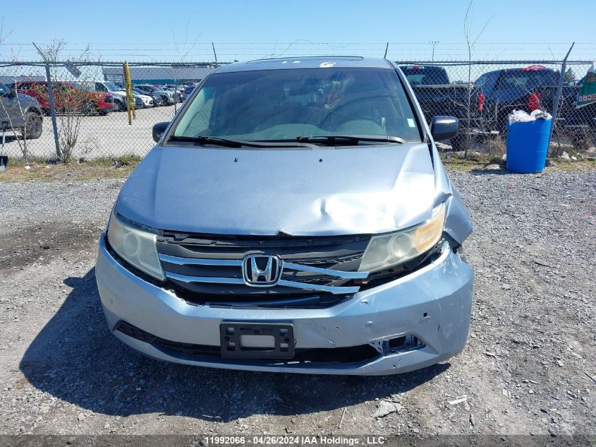 2011 Honda Odyssey Exl VIN: 5FNRL5H65BB507310 Lot: 11992066