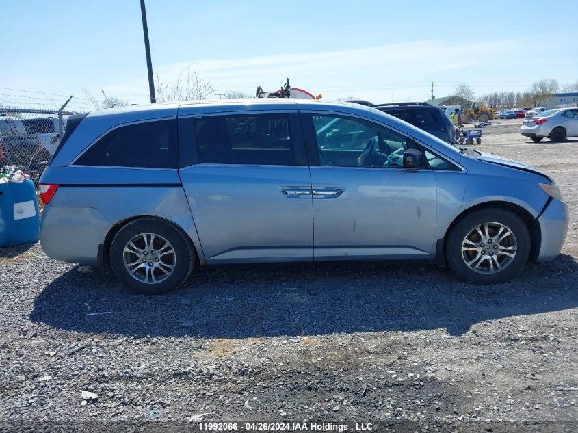 2011 Honda Odyssey Exl VIN: 5FNRL5H65BB507310 Lot: 11992066