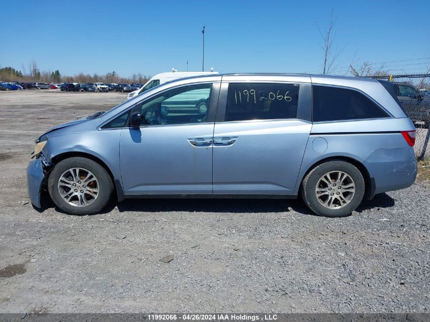 2011 Honda Odyssey Exl VIN: 5FNRL5H65BB507310 Lot: 11992066