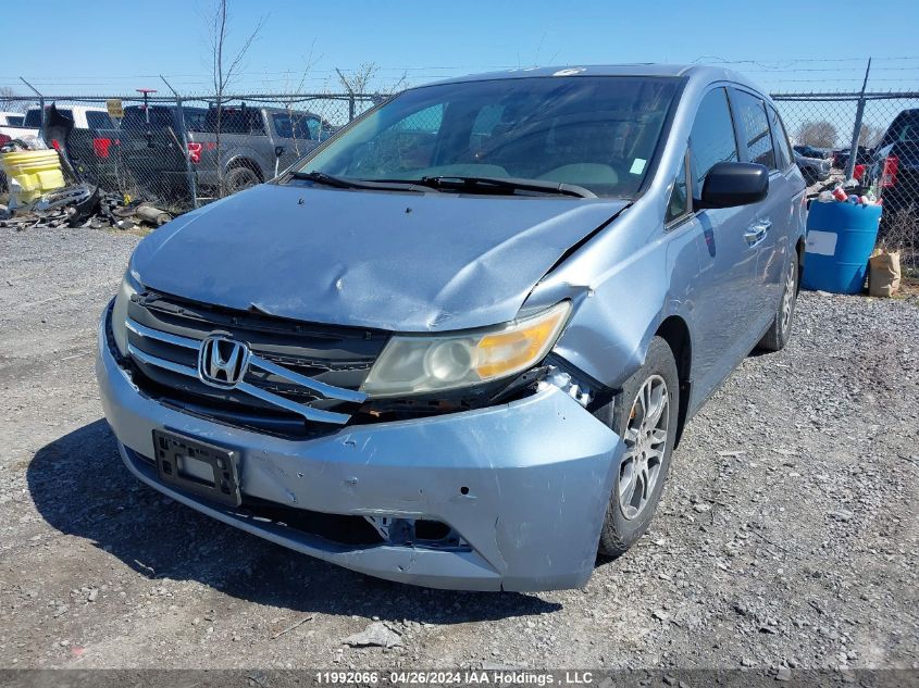 2011 Honda Odyssey Exl VIN: 5FNRL5H65BB507310 Lot: 11992066