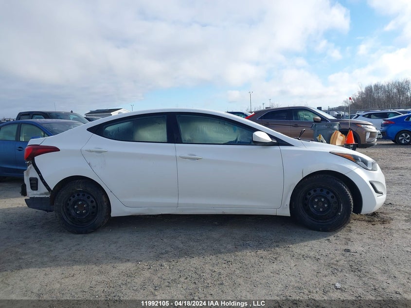 2014 Hyundai Elantra Gl VIN: 5NPDH4AE5EH472152 Lot: 11992105