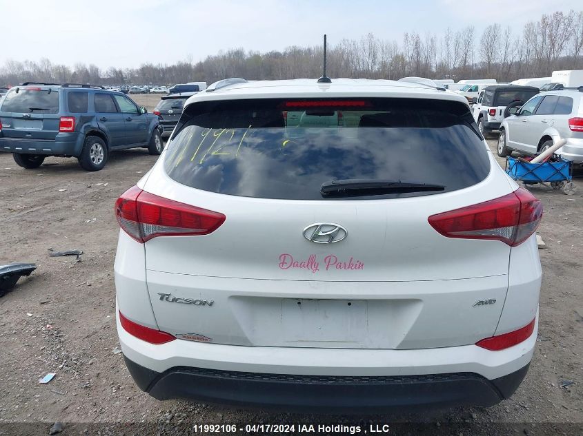 2016 Hyundai Tucson Limited/Sport And Eco/Se VIN: KM8J3CA45GU211546 Lot: 11992106