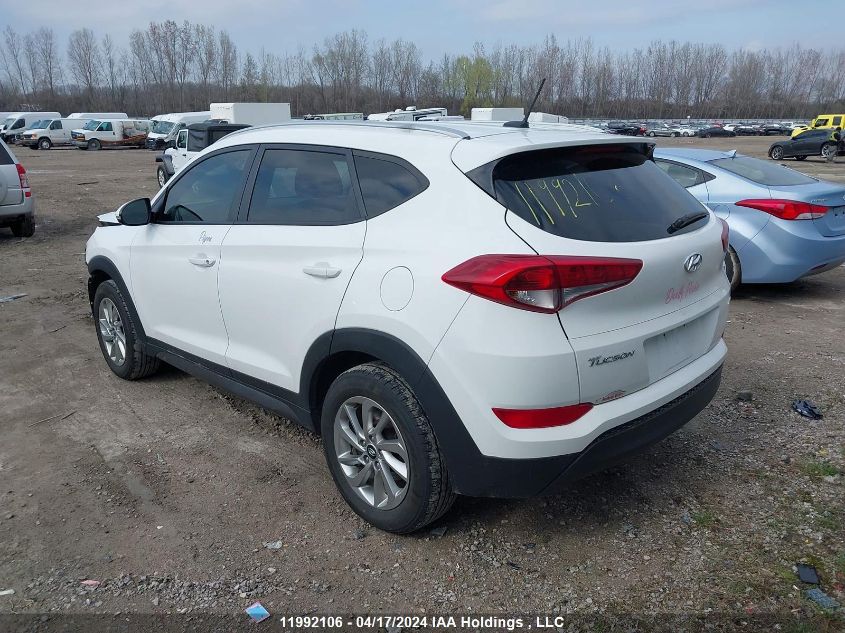 2016 Hyundai Tucson Limited/Sport And Eco/Se VIN: KM8J3CA45GU211546 Lot: 11992106