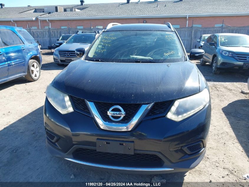 2015 Nissan Rogue S/Sl/Sv VIN: 5N1AT2MT8FC905066 Lot: 11992120