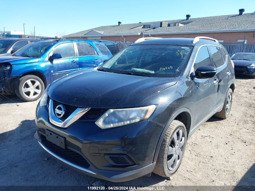 2015 Nissan Rogue S/Sl/Sv VIN: 5N1AT2MT8FC905066 Lot: 11992120