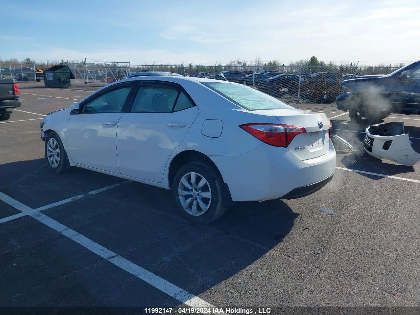 2015 Toyota Corolla L/Le/Le Pls/Prm/S/S Pls VIN: 2T1BURHE2FC407611 Lot: 11992147